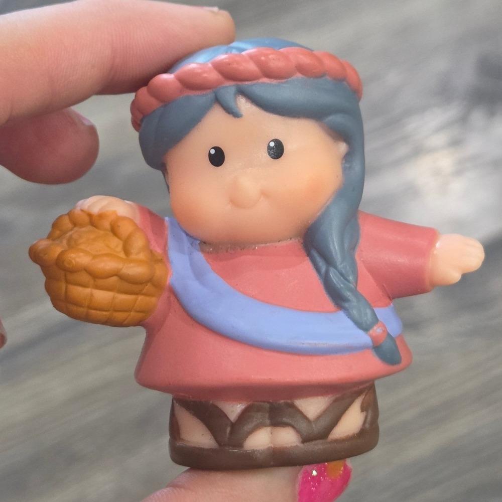 Fisher-Price Little People Noahs Wife‎ Bible Figure Vintage 2002 Collectible